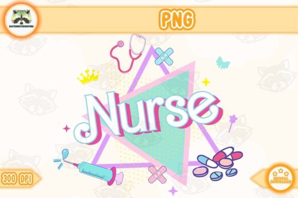 School Nurse PNG Grafik Plotterdateien Von RaccoonStudioStore