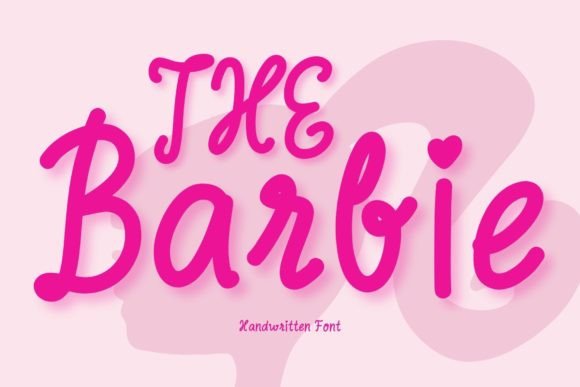 The Barbie Fuentes Caligráficas Fuente Por Brown Cupple Fonts