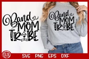 Band Mom Tribe SVG Cut File Boho Arrow Graphic T-shirt Designs By On The Beach Boutique 1