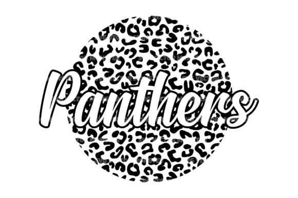 Panthers Leopard Circle Svg Cut File Graphic Crafts By svgvectormonster