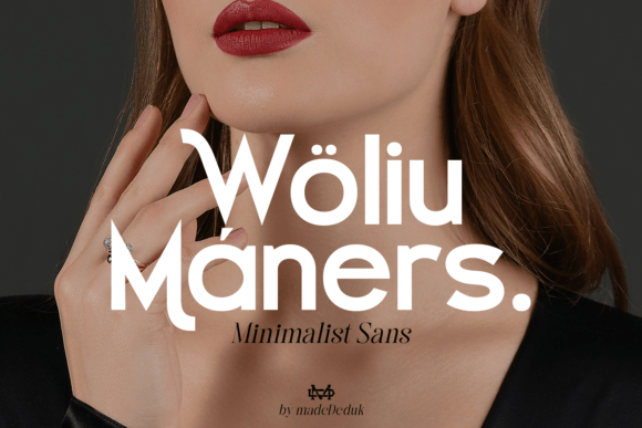 Woliu Maners Sans Serif Font By madeDeduk