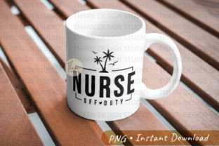 Summer Nurse off Duty Png Sublimation Grafica Design di T-shirt Di Art cafe 4