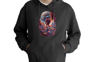 Astronaut Graphic T-shirt Designs By TN T-Shirt Design Lab 2