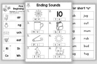 March Morning Work for Kindergarten PreK Graphic Teaching Materials By TheStudyKits 2