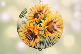 Sunflower Wind Spinner Graphic Crafts By Hugo's Hues and Views 2