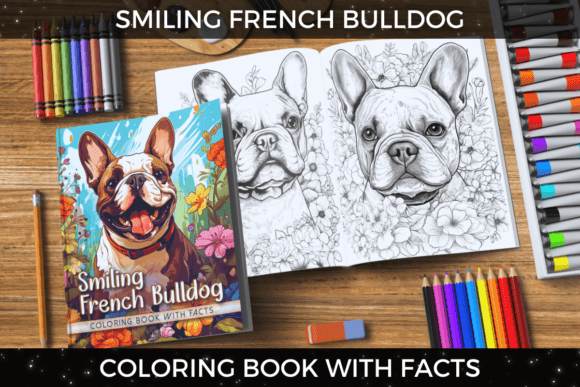 Bulldog Coloring Book 52 Pages + Bonus Graphic Coloring Pages & Books Adults By Doas