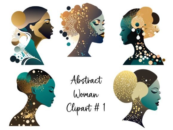 Abstract Woman Clipart # 1 Graphic Illustrations By Thomas Mayer