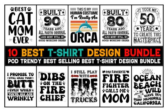 T-Shirt Design Bundle Gráfico Diseños de Camisetas Por T-Shirt Design Bundle
