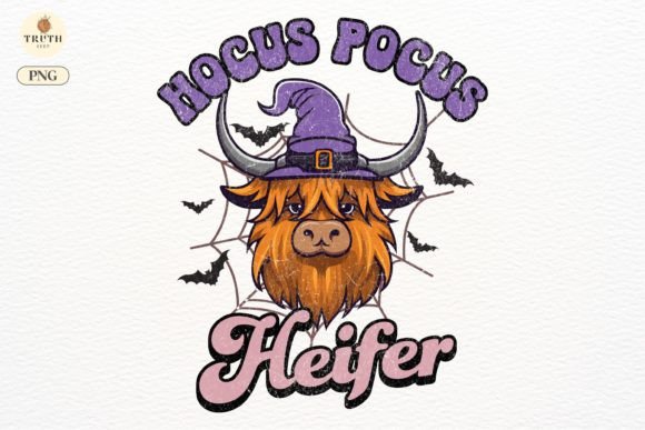 Hocus Pocus Heifer Png Halloween Graphic Crafts By TRUTHkeep