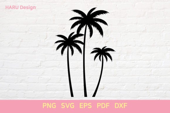 PalmTree Graphic Crafts By HARUdesign