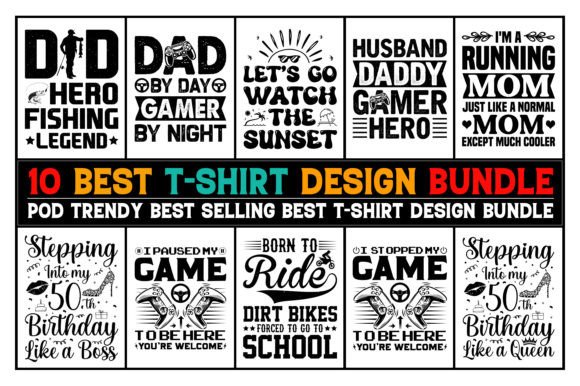 T-Shirt Design Bundle Gráfico Diseños de Camisetas Por T-Shirt Design Bundle