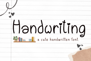 Handwriting Script & Handwritten Font By Khim08Studio 1