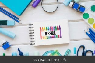 Crayon SVG Bundle Graphic Crafts By DIY Craft Tutorials 2