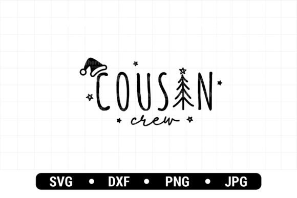 Retro Cousin Crew Png Family Sublimation Graphic T-shirt Designs By DSIGNS