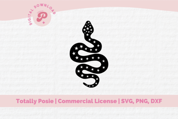 Snake SVG Graphic Illustrations By Totally Posie