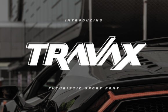 Travax Display Font By Flawless And Co