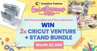 Share to Win: 2x Cricut Venture + Stand Bundle worth $2,600
