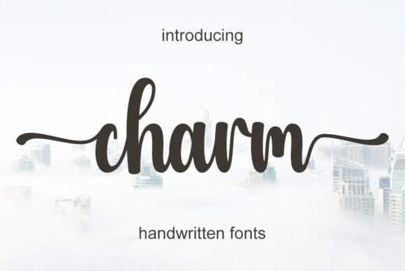 Charm Script & Handwritten Font By Hardiboy Design