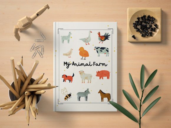 Learn 16 Animals - Little Farmer Edition Graphic Print Templates By ALittleArtistWeirdo
