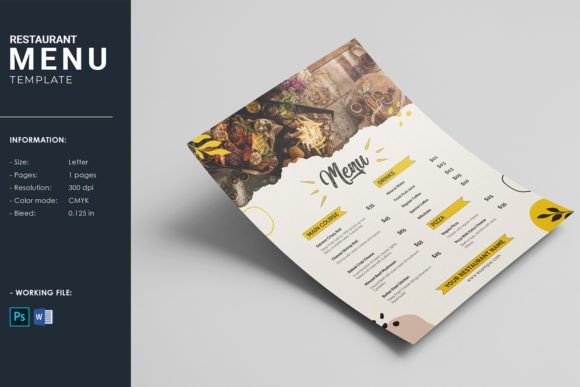 Restaurant Flyer | Food Menu Graphic Print Templates By sistecbd