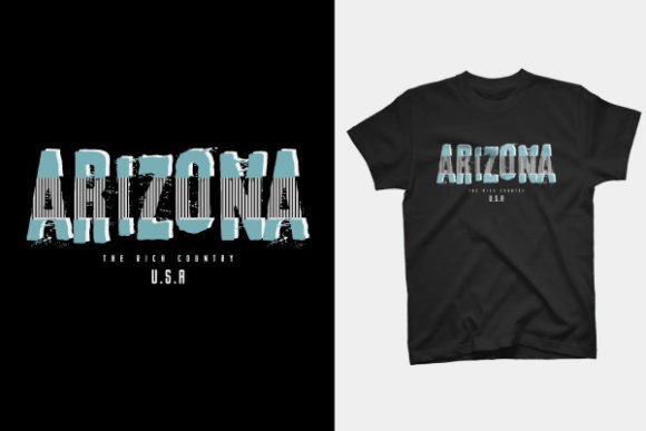 T Shirt Design - Arizona Grafik T-shirt Designs Von mattaridwan