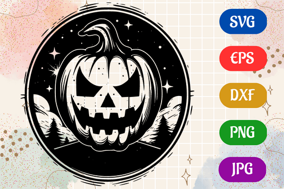 Halloween, Black Isolated SVG Icon Illustration Illustrations AI Par Creative Oasis