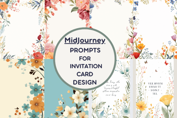 Midjourney Prompt for Invitation Card Gráfico Generados por IA Por Milano Creative