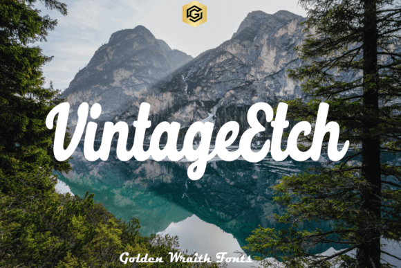 Vintageetch Serif Font By Golden Wraith