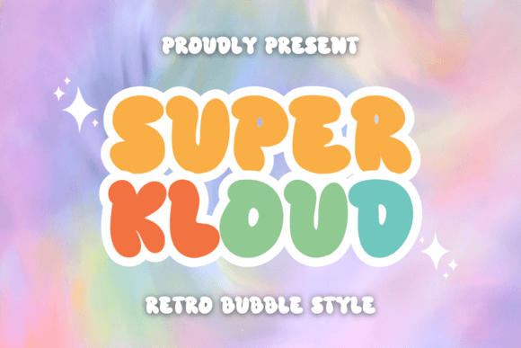 Super Kloud Display Font By Masyafi Studio