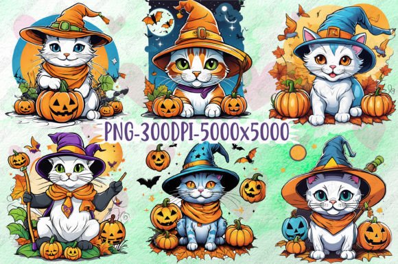 Halloween Cat Mug Design Gráfico Manualidades Por SR Design