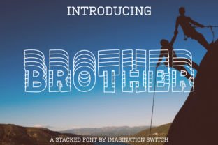 Brother Display Font By Imagination Switch 1
