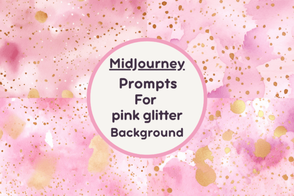 Prompt for Pink Glitter Background Grafik KI-generiert Von Milano Creative