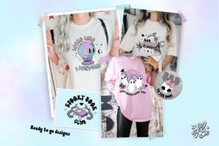 Pastel Goth Spooky Halloween Bundle Graphic Illustrations By huxmay 11