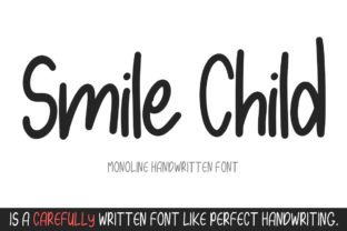 Smile Child Czcionki do Wyświetlania Czcionka Przez Struggle Studio 1