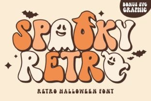 Spooky Retro Display Font By Keithzo (7NTypes) 1