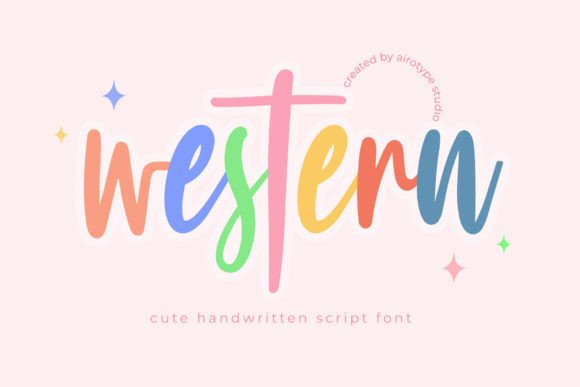 Western Script & Handwritten Font By airotype