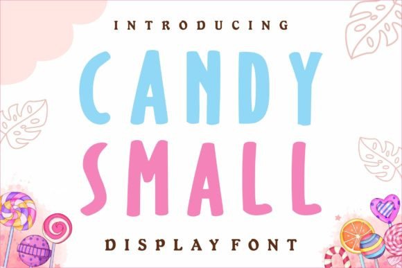 Candy Small Display Font By Riki.studio