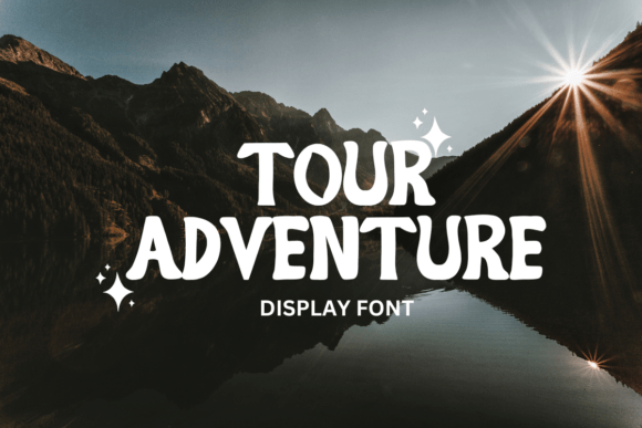 Tour Adventure Display Font By Minimalist Eyes