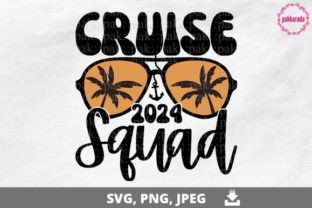 Cruise Squad 2024, Family Trip Gráfico Artesanato Por pakkarada 1