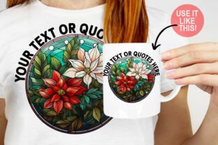 Christmas Floral Sublimation Bundle Graphic Illustrations By Craftinglia 2