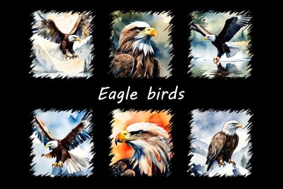 Eagle Birds Graphic AI Transparent PNGs By VIKIMON