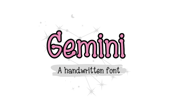 Gemini Script & Handwritten Font By LalavaStudio