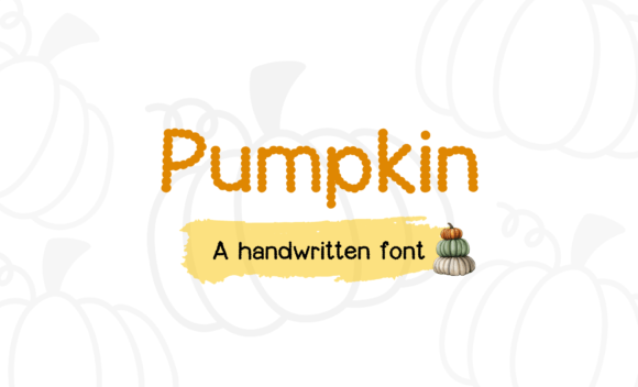 Pumpkin Script & Handwritten Font By LalavaStudio