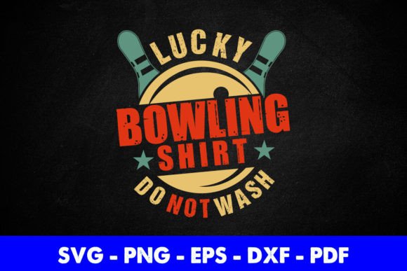 Vintage Lucky Bowling Shirt Do Not Wash Gráfico Manualidades Por buytshirtsdesign