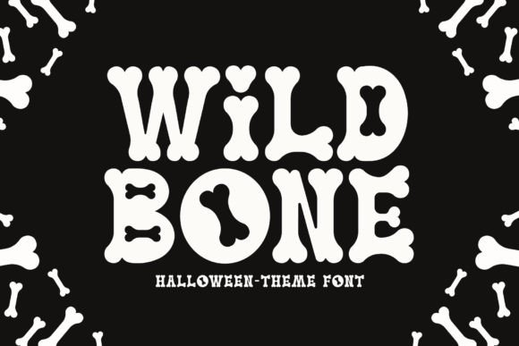 Wild Bone Display-Schriftarten Schriftart Von airotype