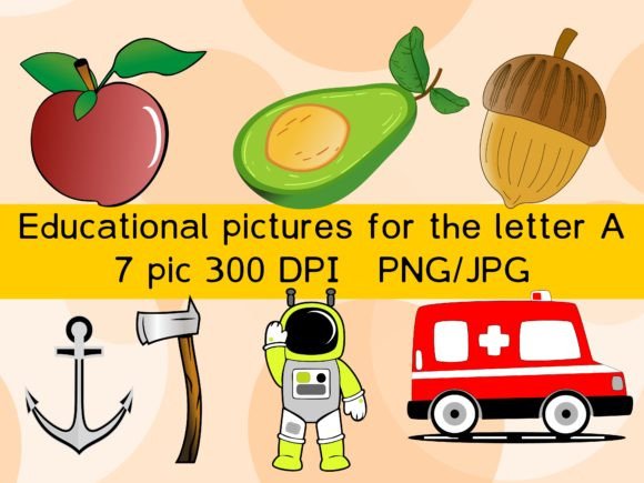 Educational Pictures for the Letter a Graphic 3rd grade By innovationworld4.0