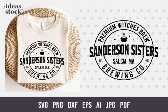 Sanderson Sisters Svg. Halloween Svg. Graphic Print Templates By ideasStock