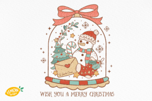 Retro Christmas PNG Sublimation Bundle Graphic Crafts By Lemon.design 8