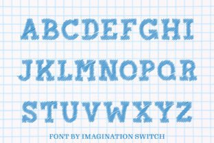 Scribble Creations Display Font By Imagination Switch 2