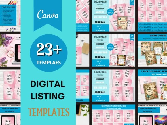 Etsy Listing Templates,Seller Mockup Graphic Product Mockups By Laxuri Art